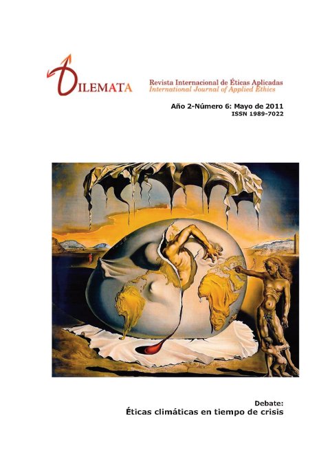 					Ver Núm. 6 (2011): Éticas climáticas en tiempo de crisis
				
